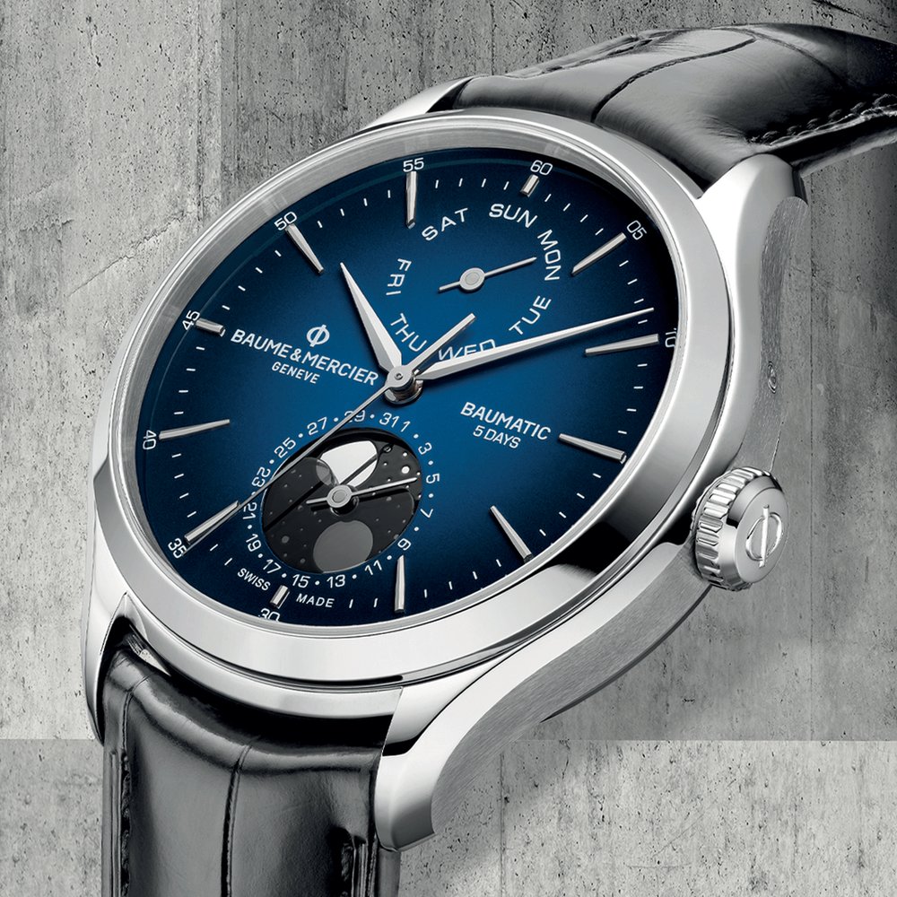 Baume & Mercier Clifton Baumatic Moon Phase