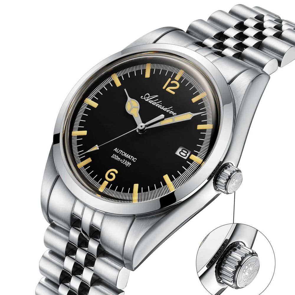 ADDIESDIVE Field Watch NH35A Olive