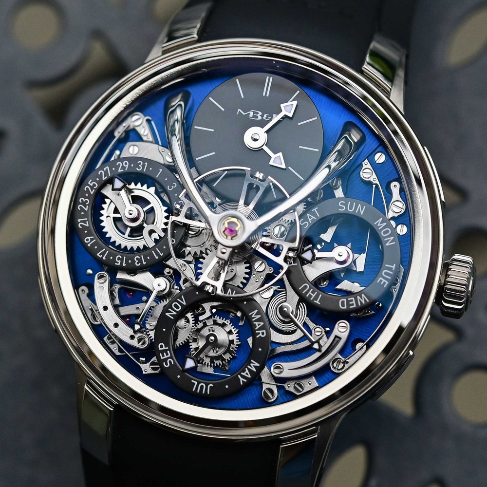 MB&F Legacy Machine Perpetual EVO Blue