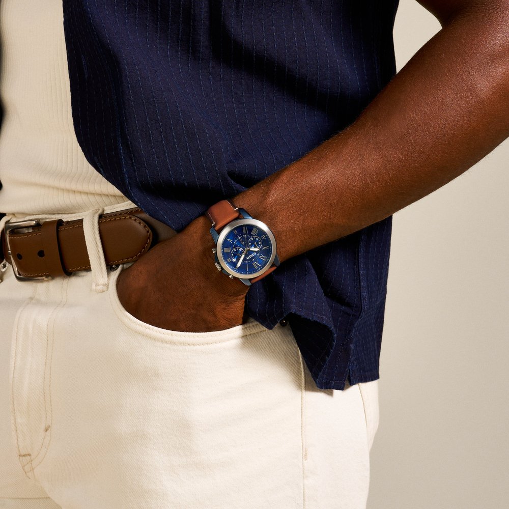 Fossil Grant Three-Hand