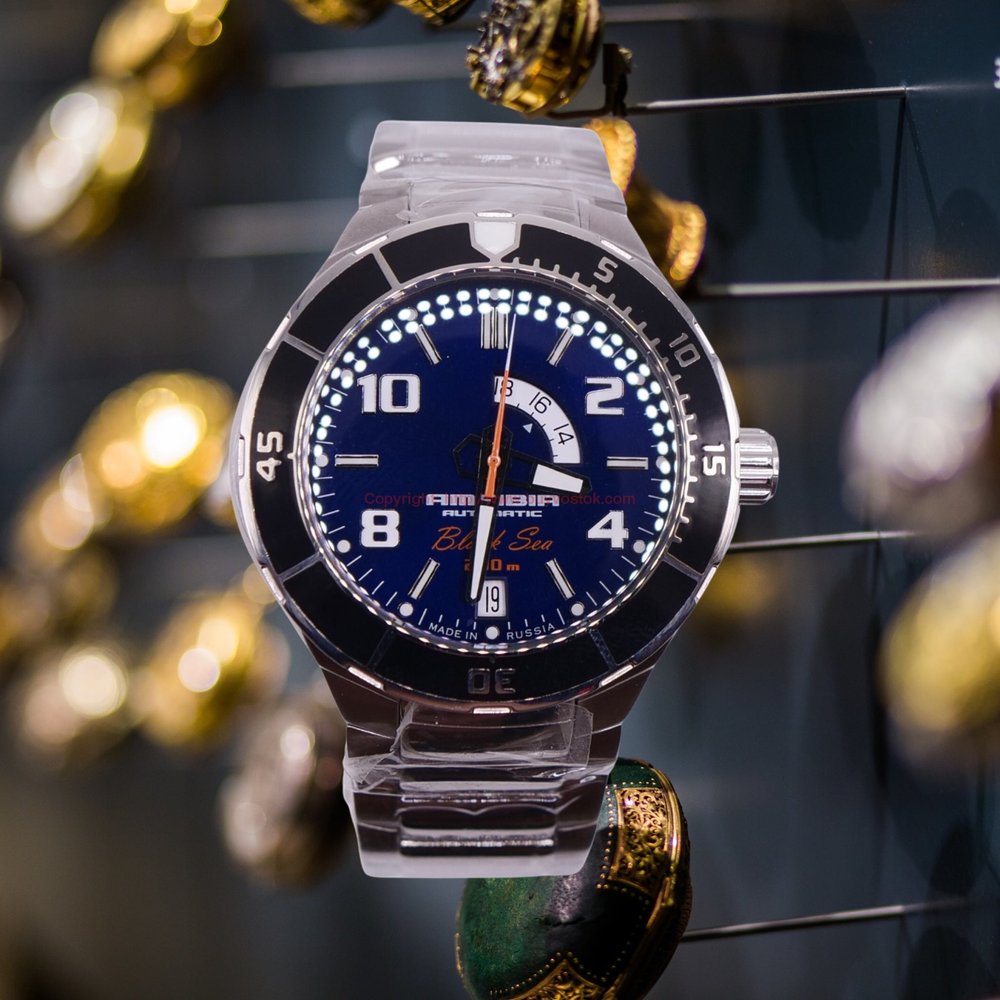 Vostok Amphibia SE Auto Black Dial