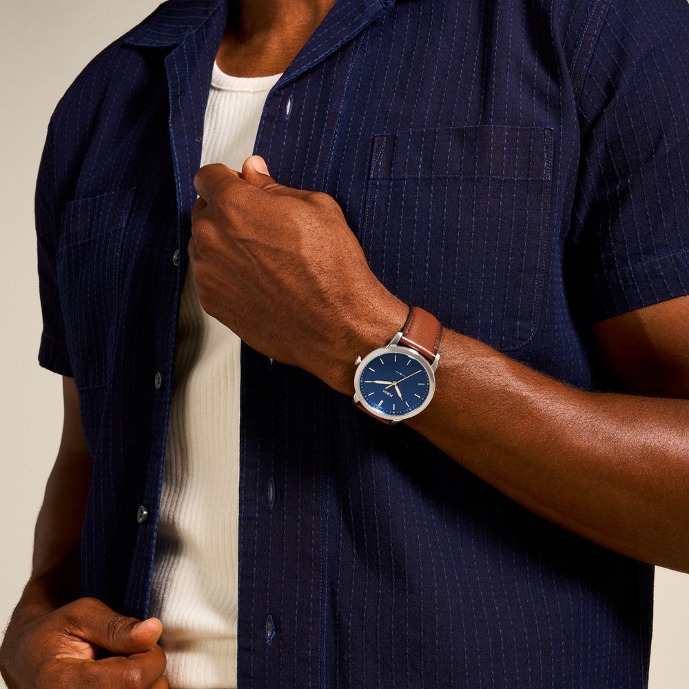 Fossil Minimalist Three-Hand