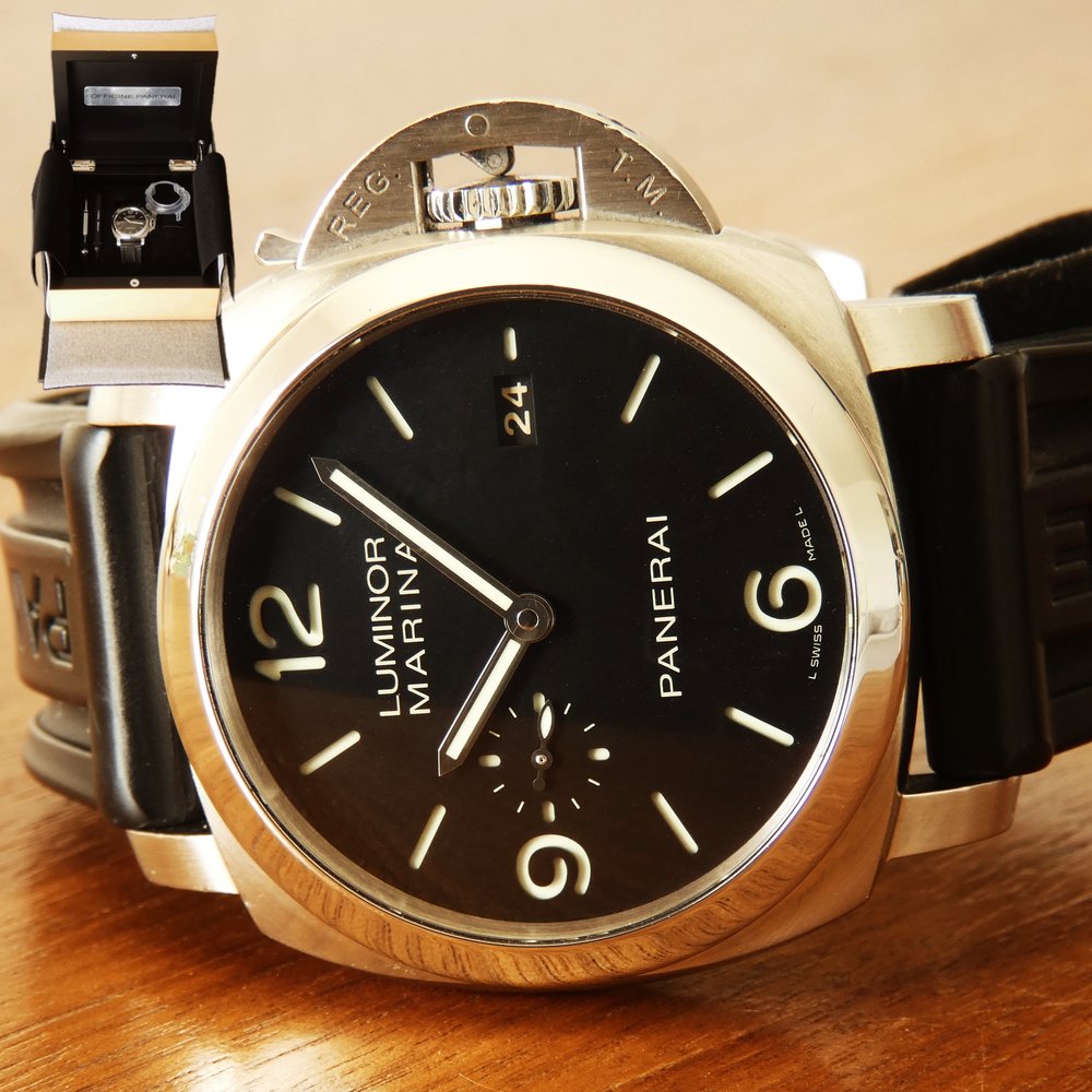 Panerai Luminor Base Marina 3 Days Black Seal