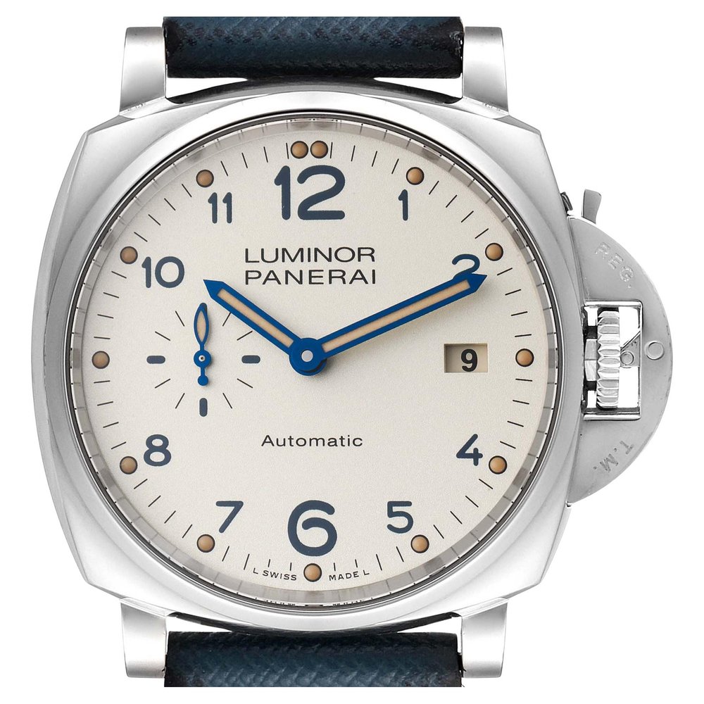 Panerai Luminor Due 3 Days Acciaio 42mm White Dial