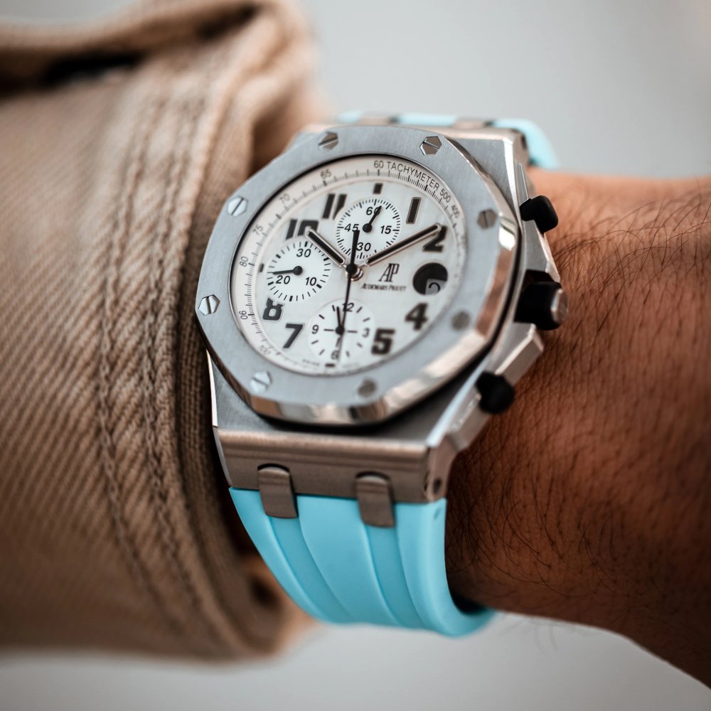 Audemars Piguet Royal Oak Offshore 42mm White Ceramic Blue