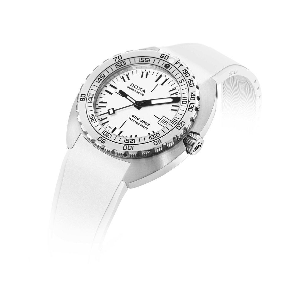 Doxa SUB 300T Whitepearl