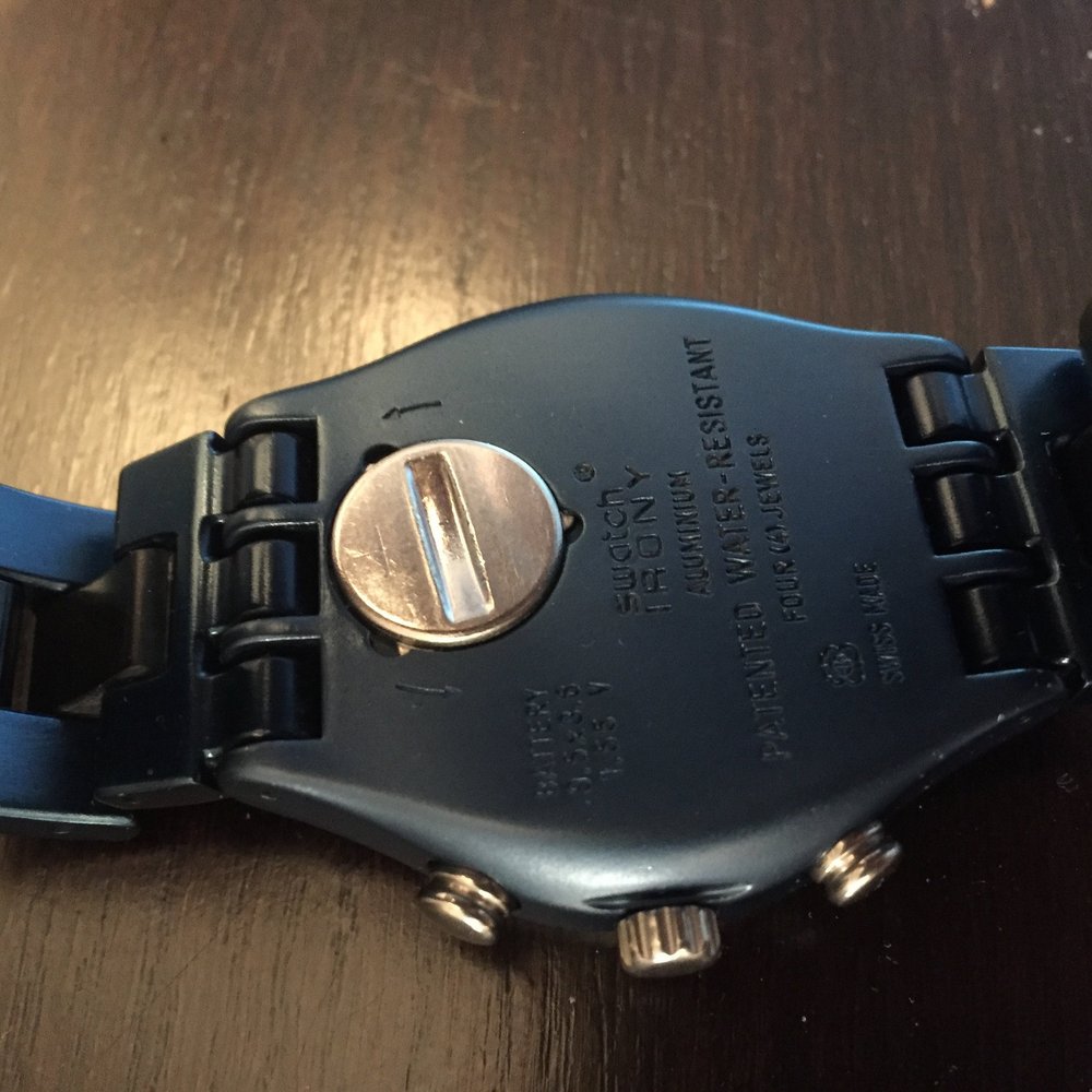 Swatch Swatch Chrono Aluminum Blue