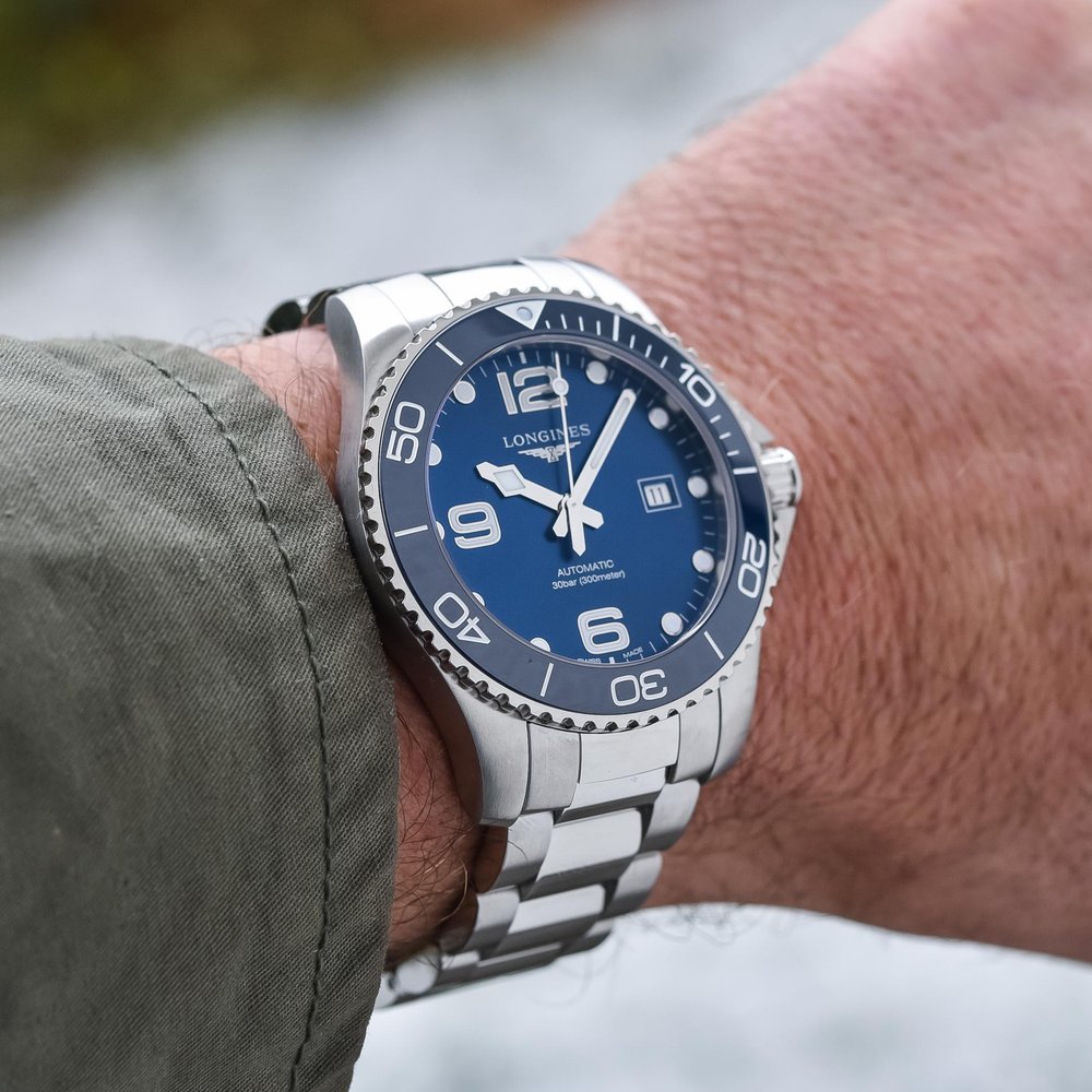 Longines HydroConquest Automatic 41mm Blue Rubber