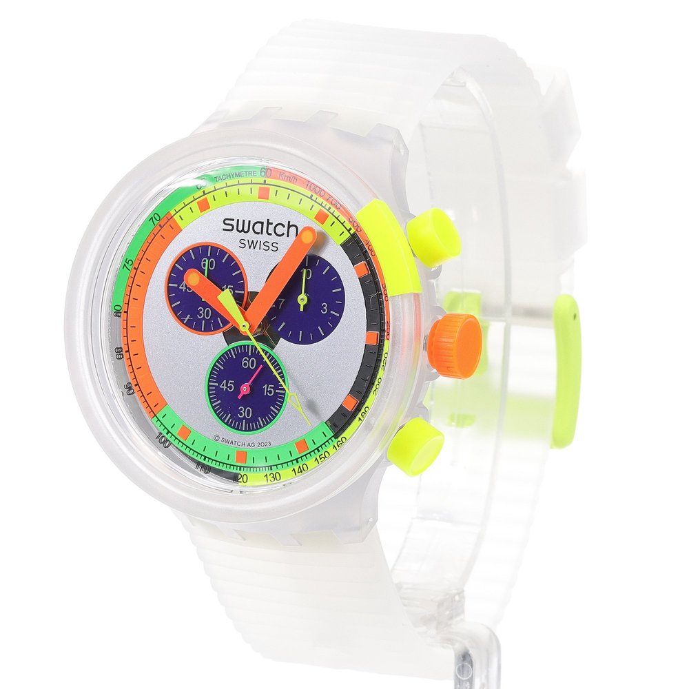 Swatch Neon Jelly Aqua