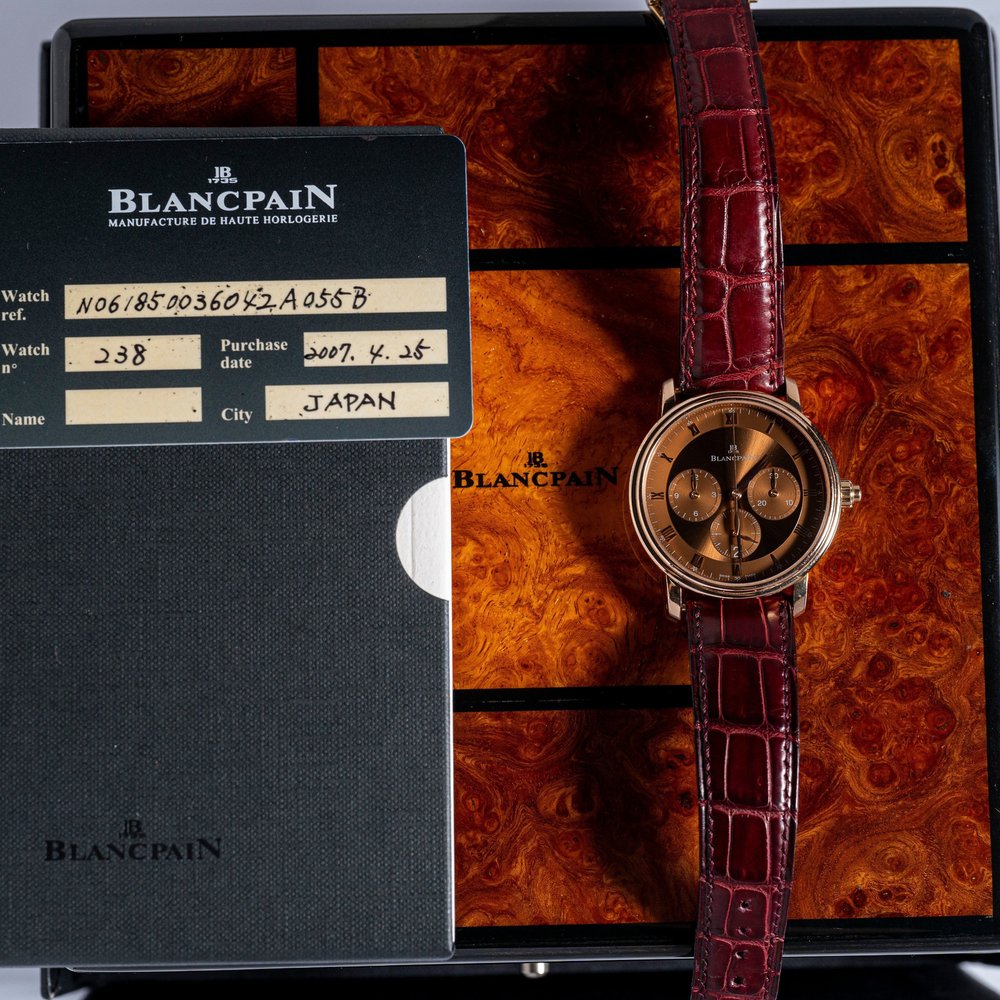 Blancpain Villeret Chronographe Monopoussoir