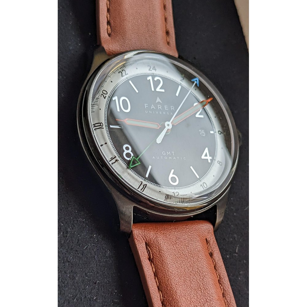 Farer Oxley Silver Limited Edition GMT