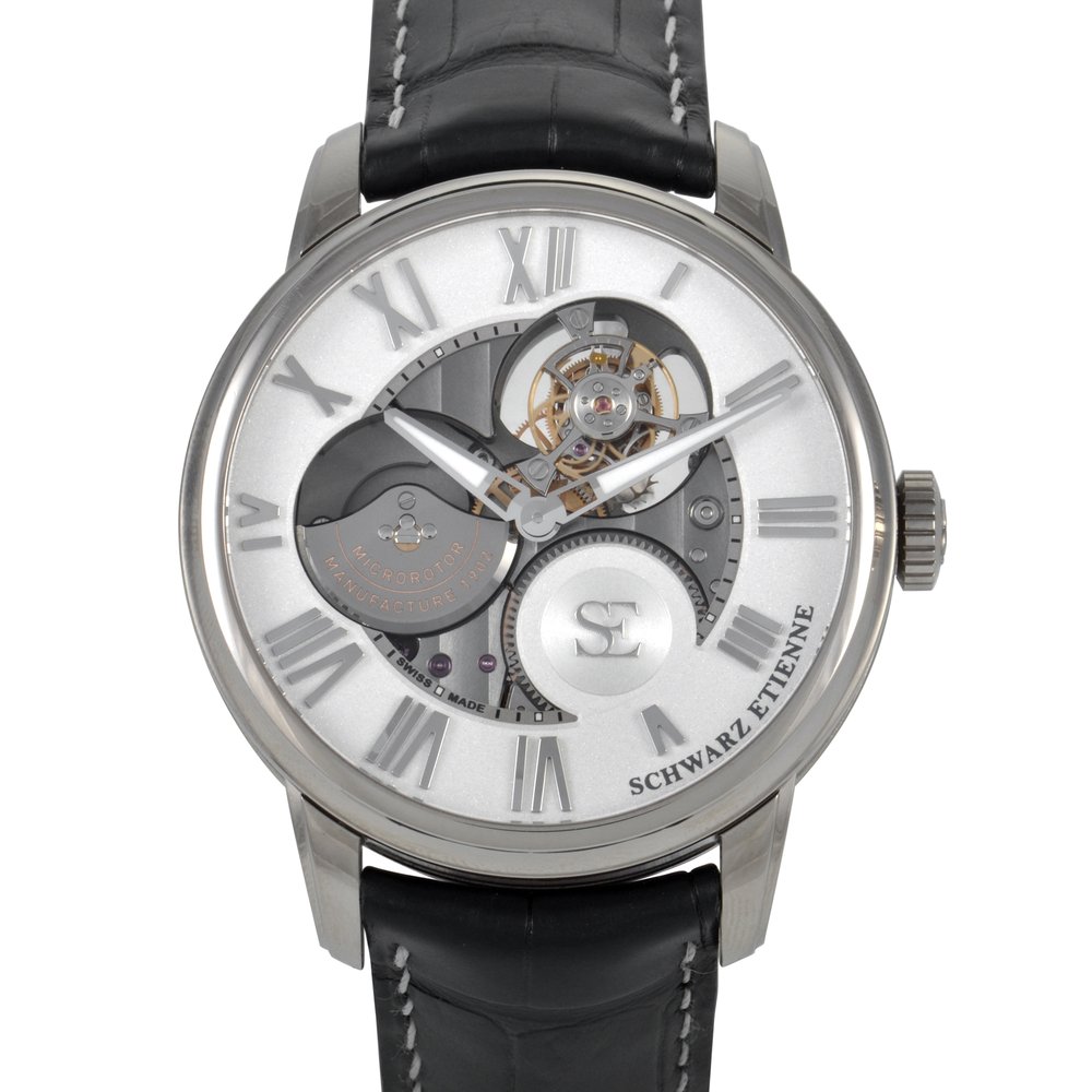 Schwarz Etienne La Chaux-de-Fonds Tourbillon Petite Seconde Rétrograde White Gold