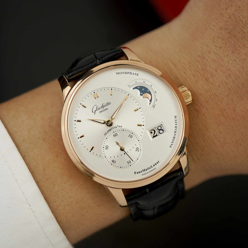 Glashütte Original Panomaticlunar (Rose Gold)