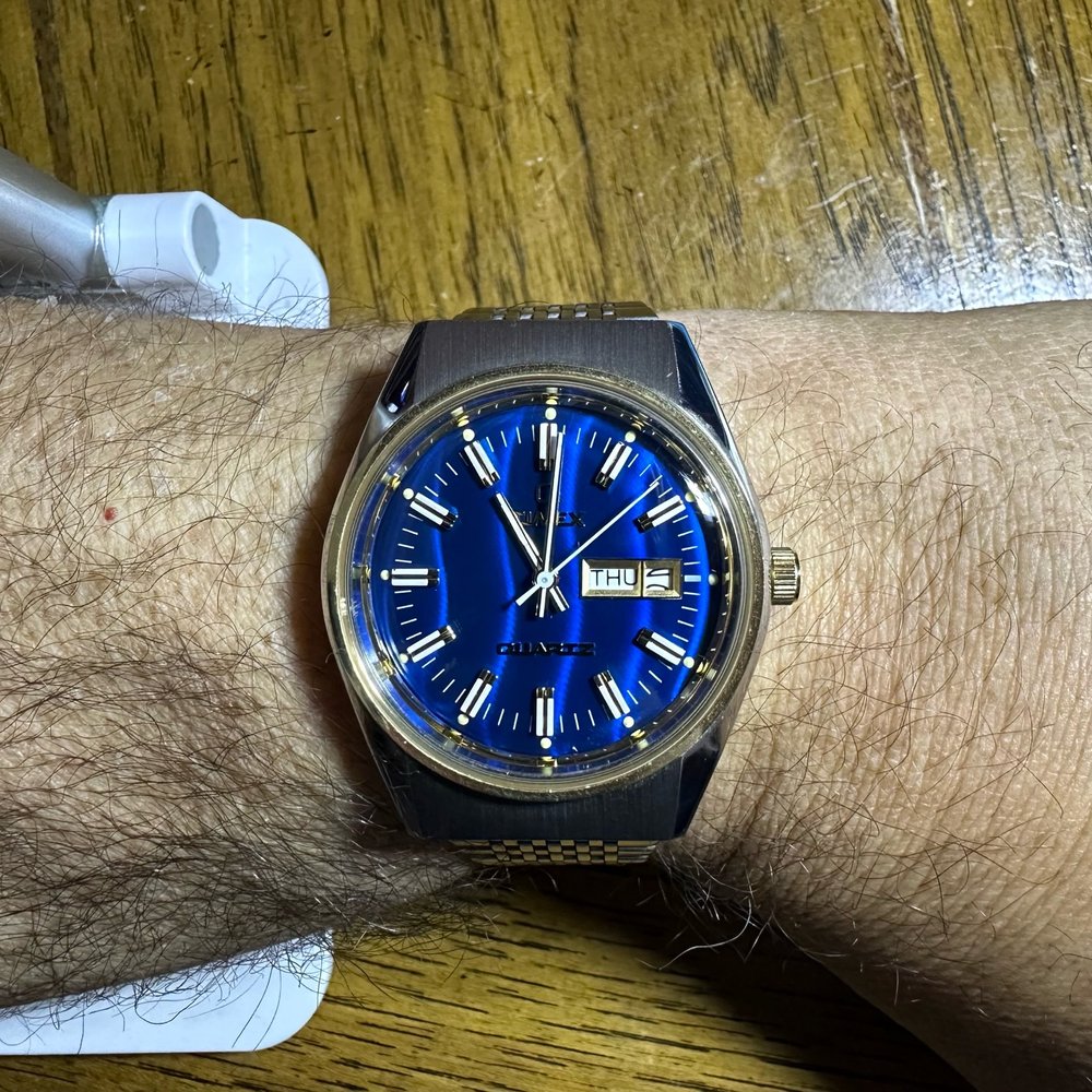 Timex Q Timex Reissue 38mm Two-Tone