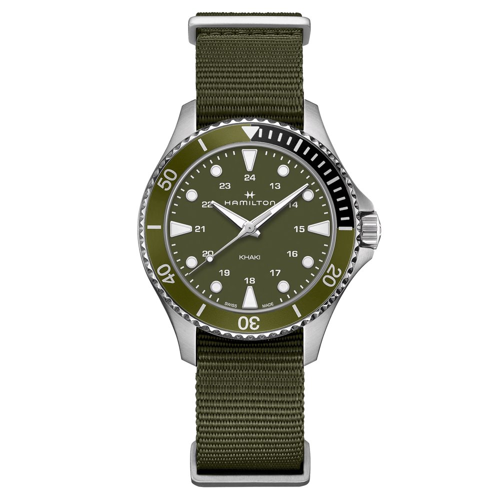 Hamilton Khaki Navy Scuba Quartz — Blue