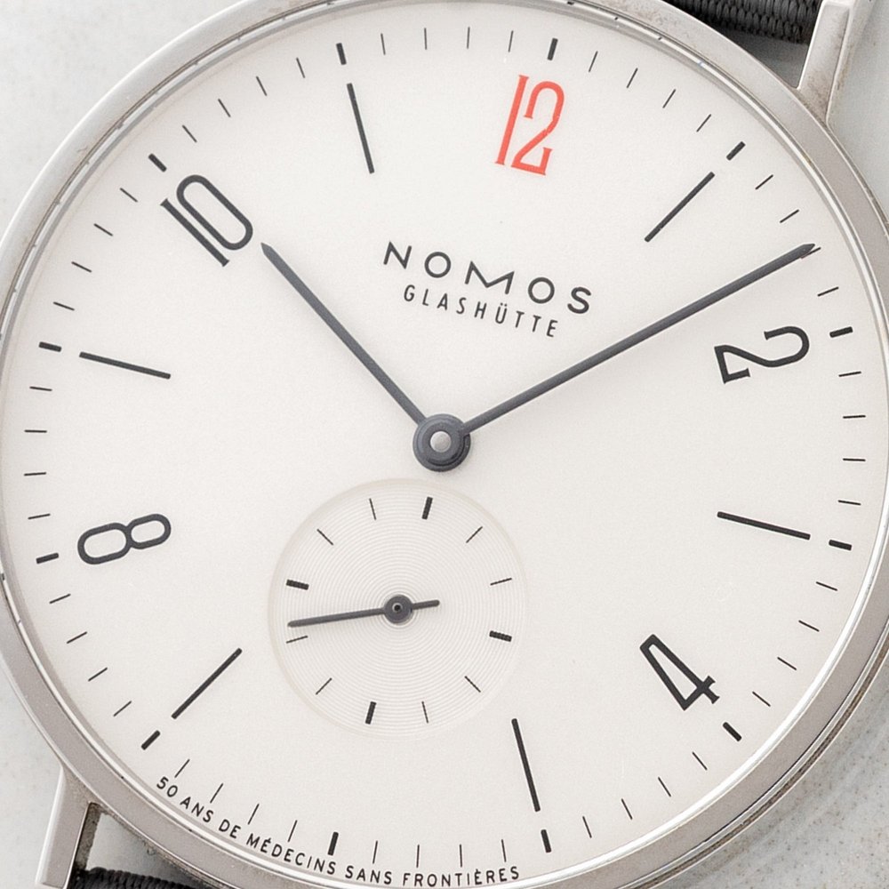 Nomos Glashütte Tangente for Doctors Without Borders