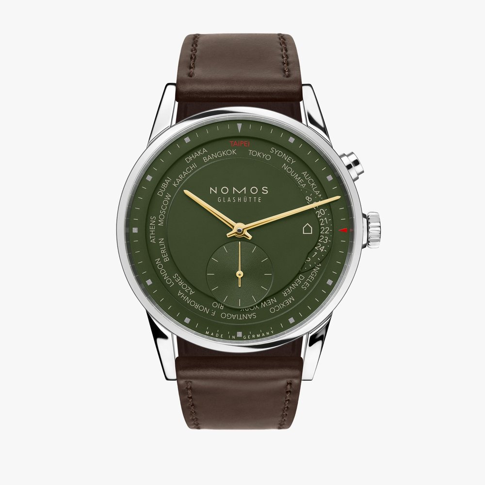 Nomos Glashütte Zürich Weltzeit