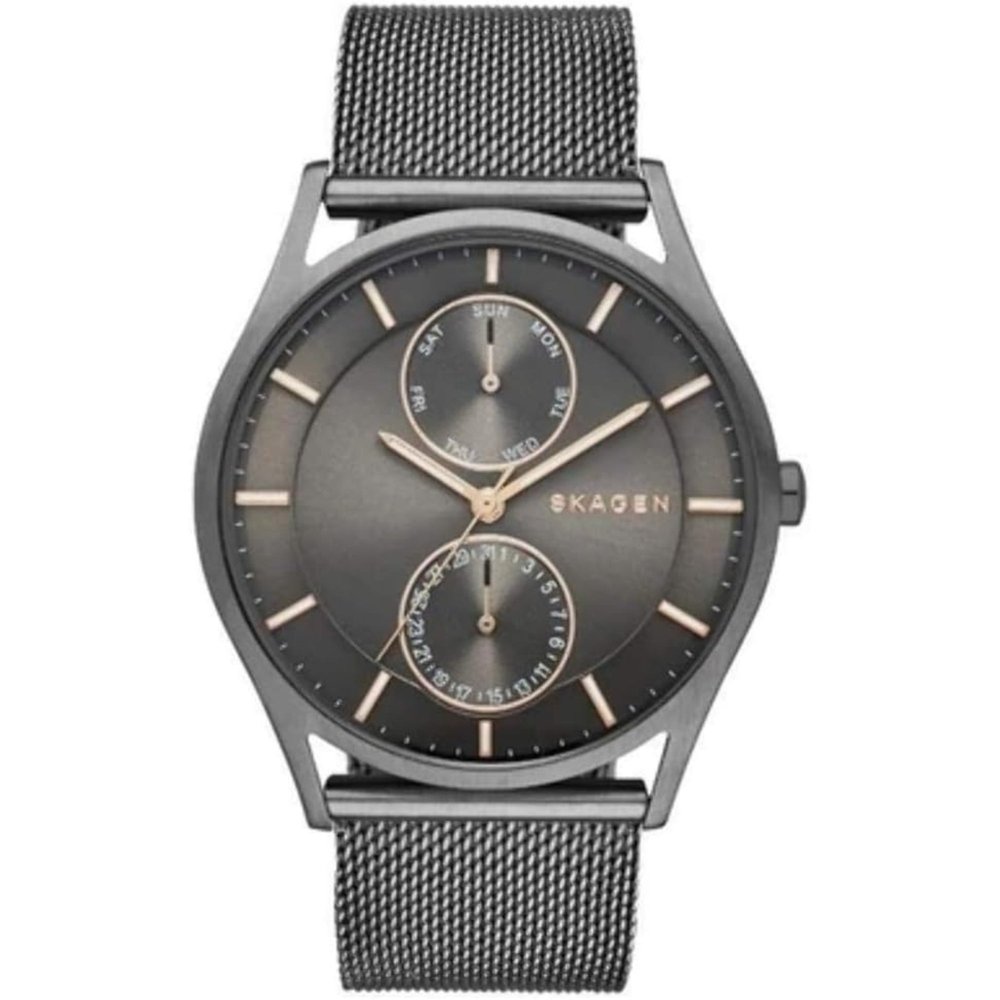 Skagen Holst Multifunction Charcoal Mesh