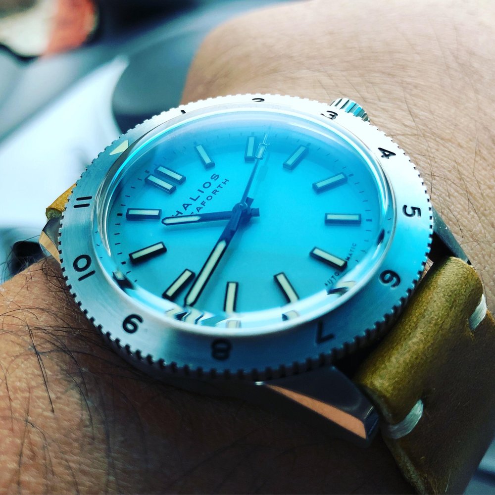 Halios Universa GMT Blue/Black Bezel