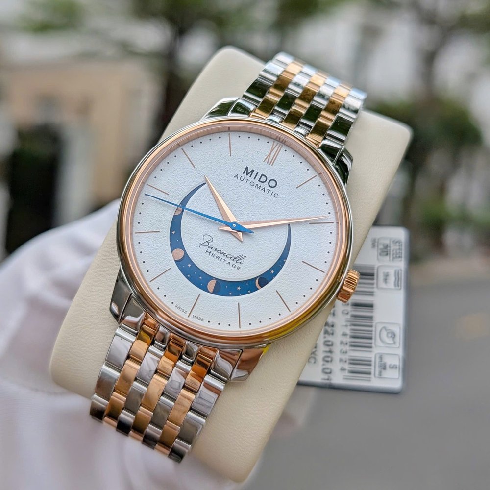Mido Baroncelli Moonphase Lady