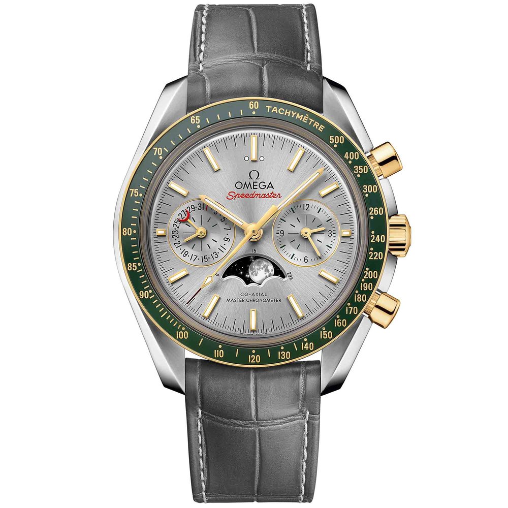 Omega Speedmaster Moonphase Co-Axial Master Chronometer Gold