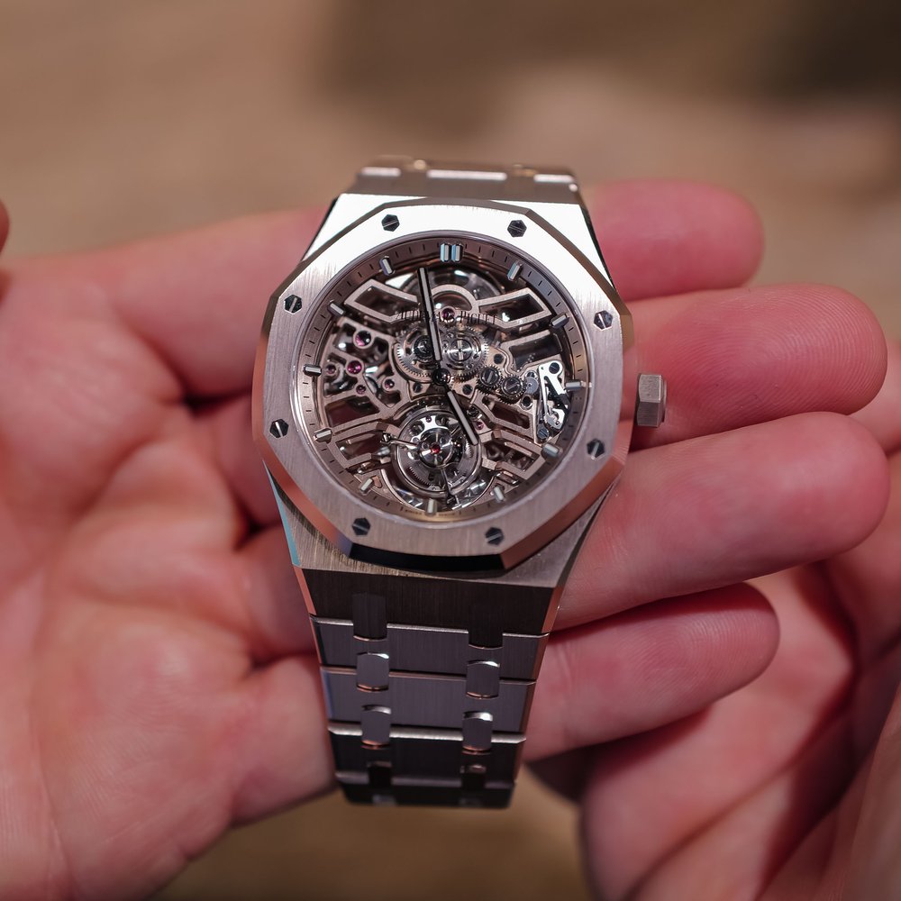 Audemars Piguet Royal Oak Selfwinding Flying Tourbillon Openworked 41mm Steel