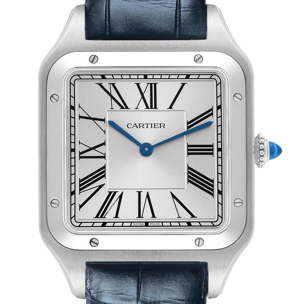 Cartier Santos de Cartier Large Blue Dial