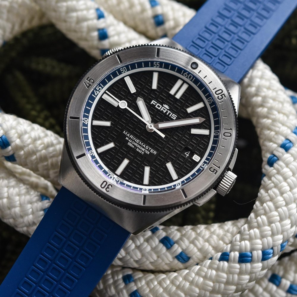 Fortis Marinemaster Professional 200m Blue Dial