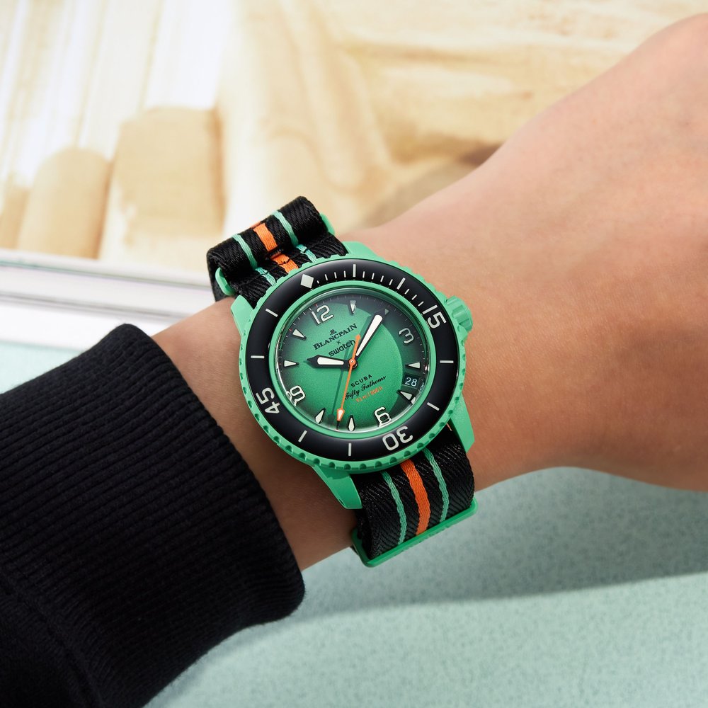 Swatch Swatch x Blancpain Fifty Fathoms Indian Ocean