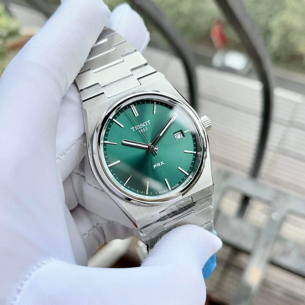 Tissot PRX Quartz Green Dial