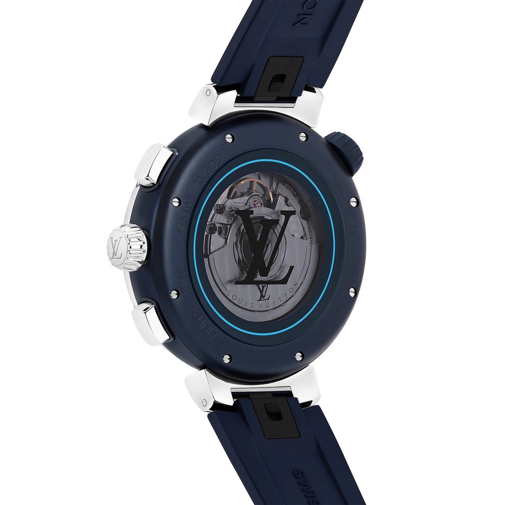 Louis Vuitton Tambour Street Diver Tourbillon Volant