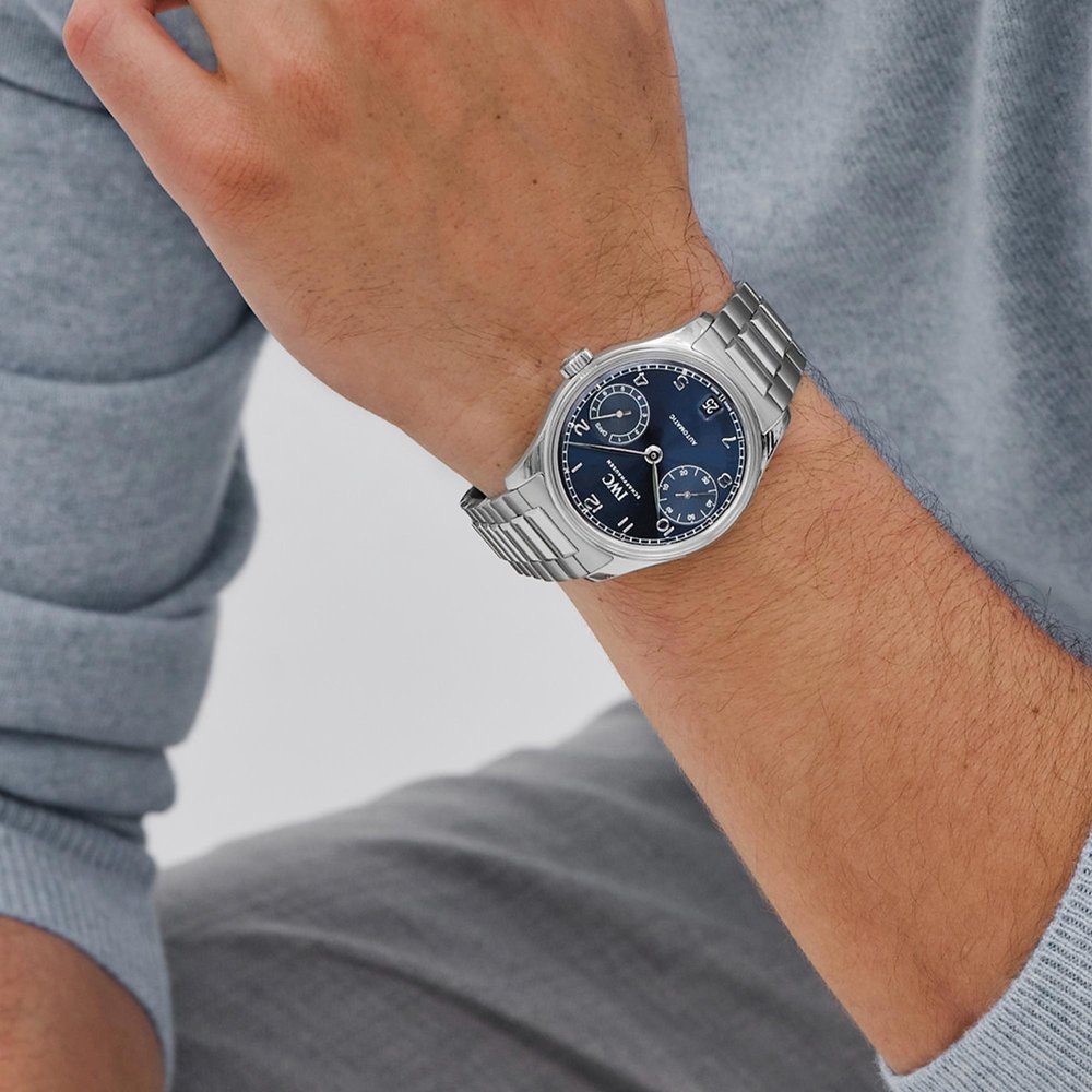 IWC Schaffhausen Portugieser Automatic 42 (Blue Dial)
