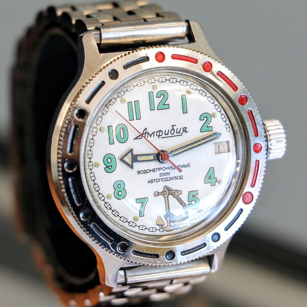 Vostok Amphibia 080 Kometa with Date