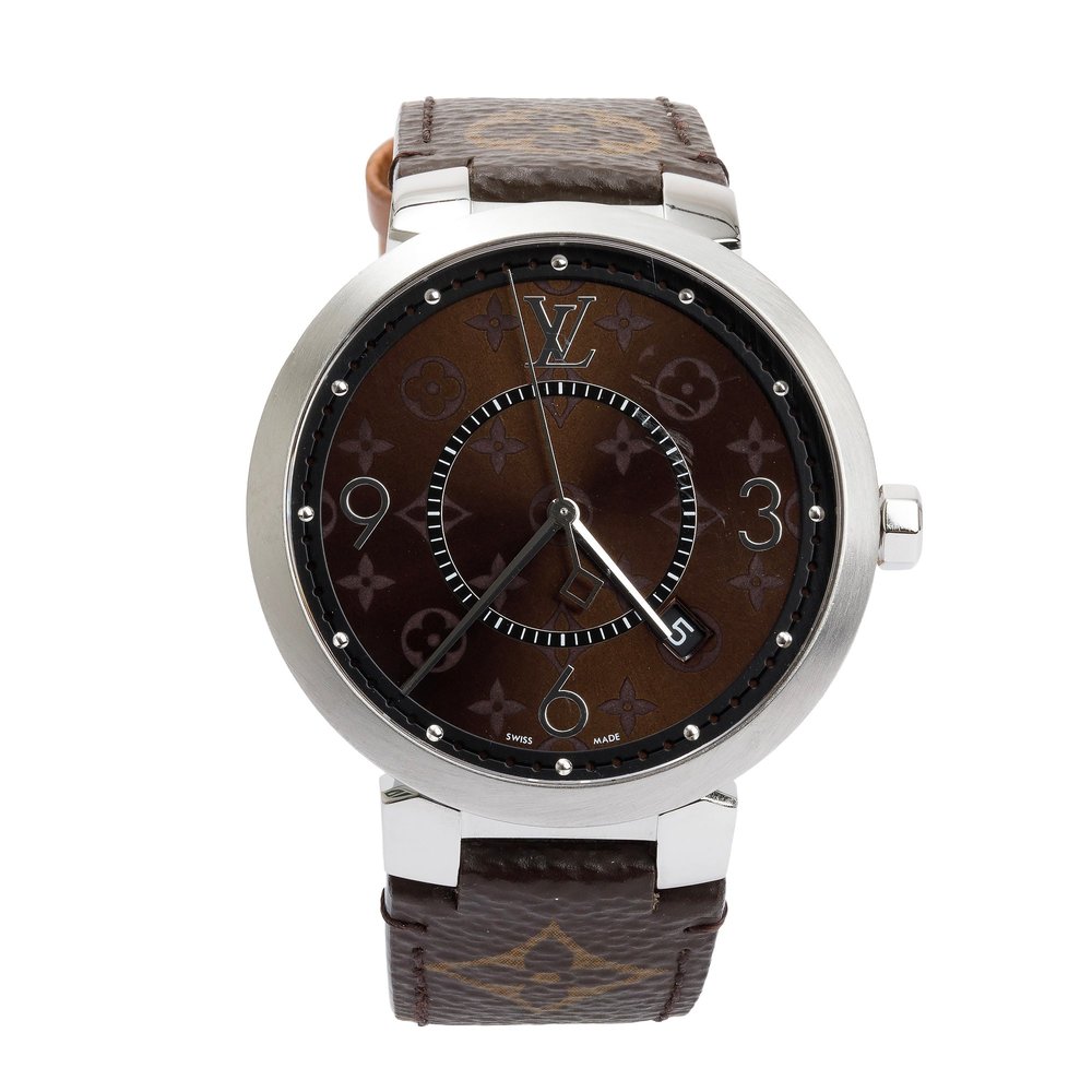 Louis Vuitton Tambour Slim Monogram