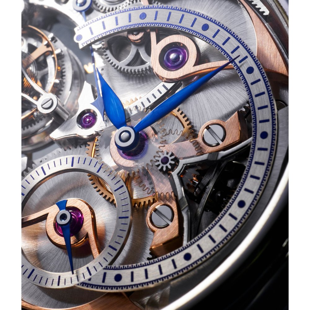 Seagull Textured Dial Coaxial Tourbillon