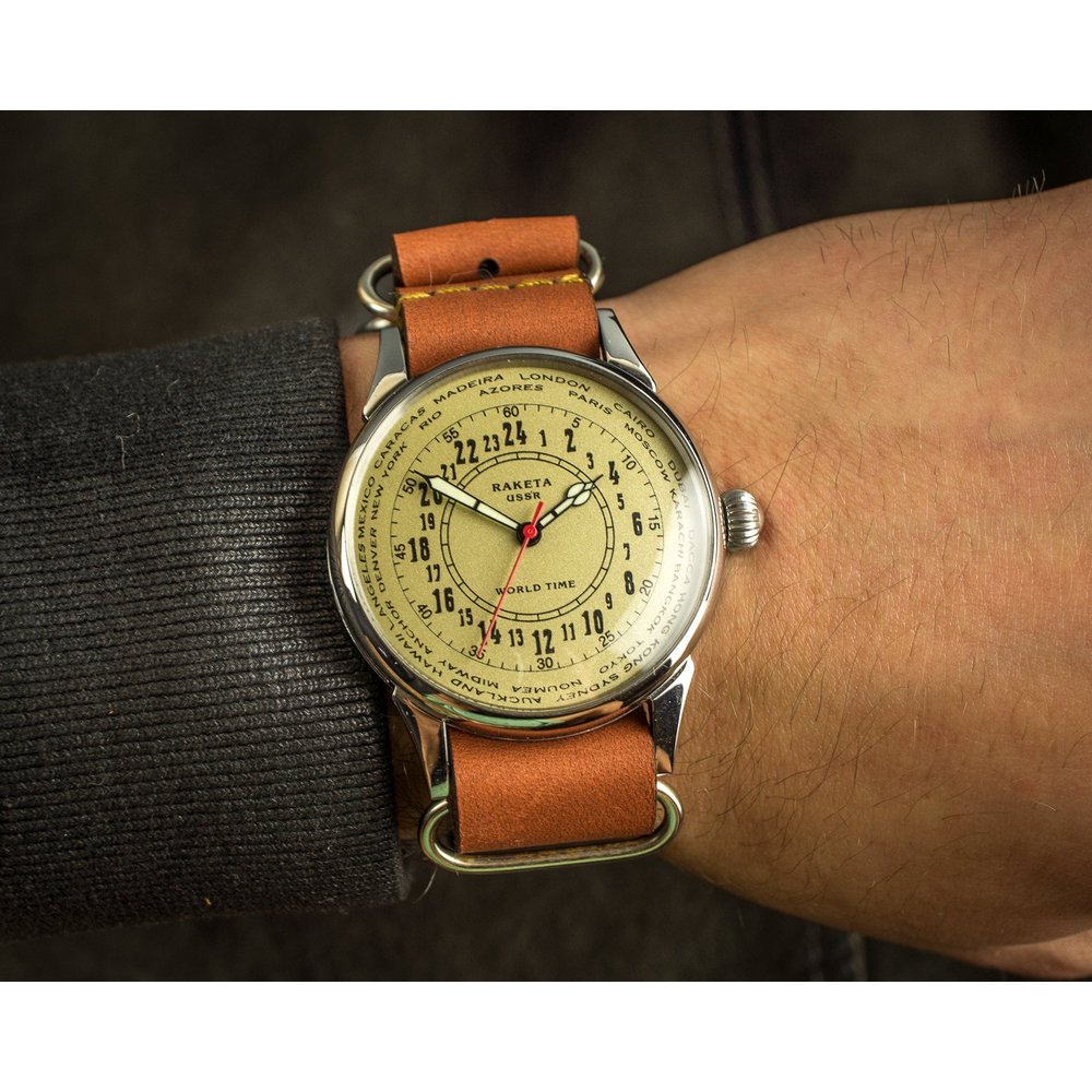 Raketa Pacific 24-Hour Blue Lagoon