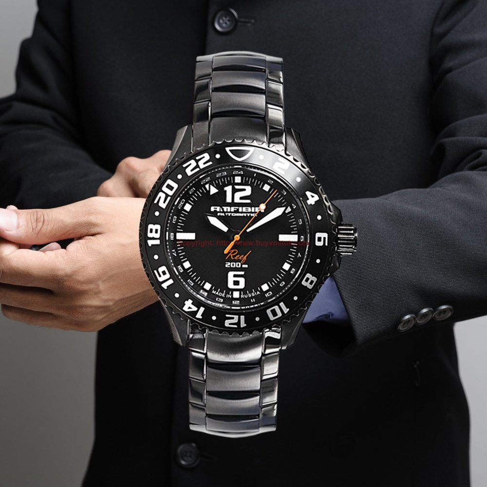 Vostok Amphibia Reef 2 Black