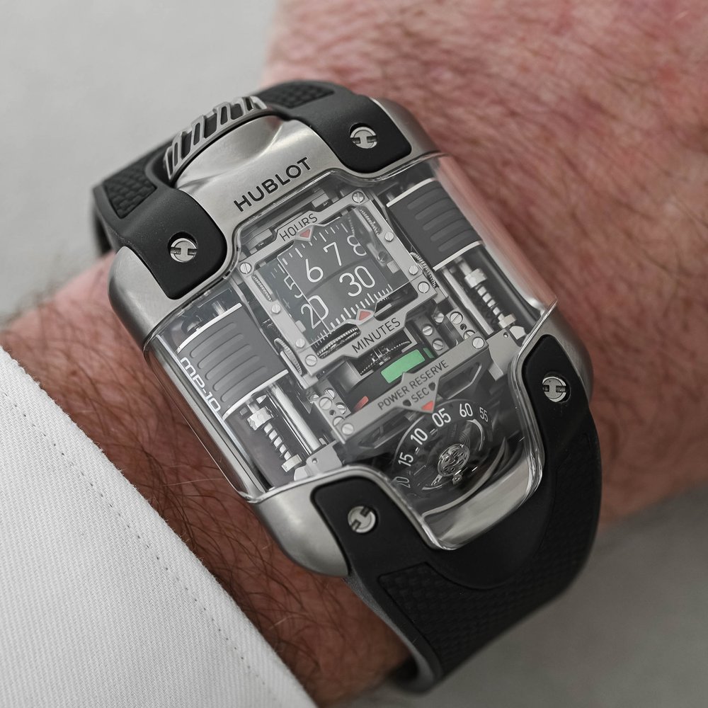 Hublot MP-10 Tourbillon Weight Energy System King Gold