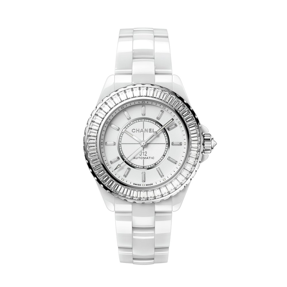 Chanel J12 White Diamond Bezel 38mm