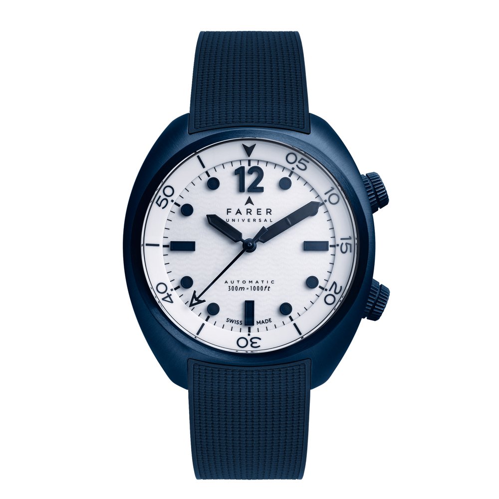 Farer Aqua Compressor Endeavour Ocean Blue Titanium Series III