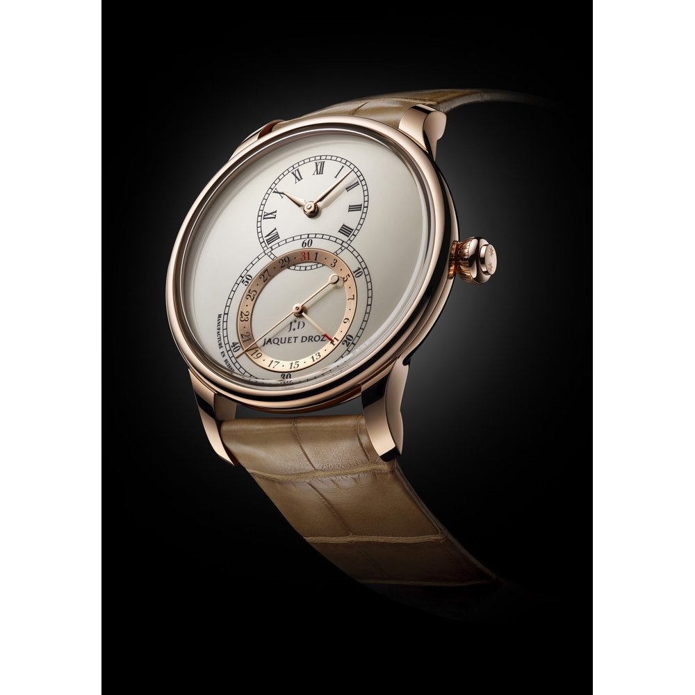 Jaquet Droz Grande Seconde Quantième Ivory Enamel