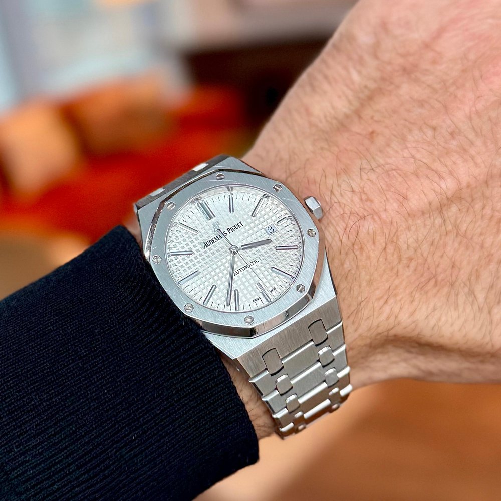 Audemars Piguet Royal Oak 41mm Steel Silver Dial