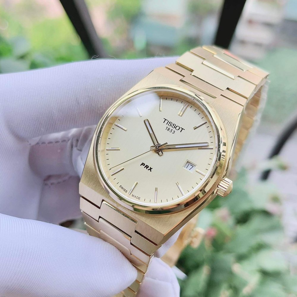 Tissot PRX Quartz Rose Gold Tone