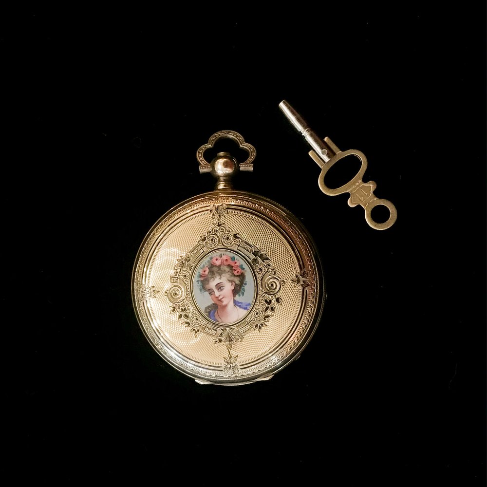 Beijing Watch Factory Capital Series Enamel Portrait