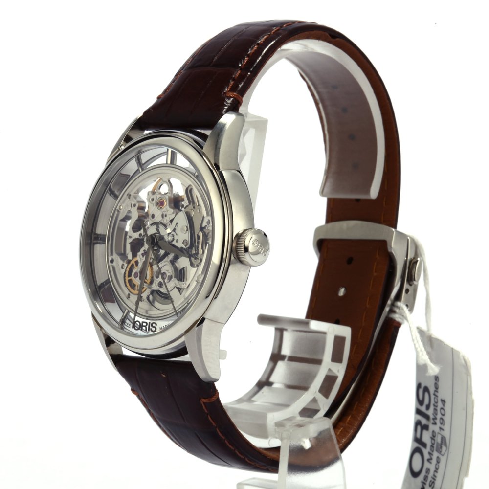 Oris Artelier Translucent Skeleton