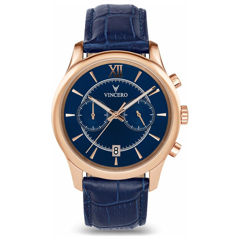 Vincero Kairos — Blue/Brown