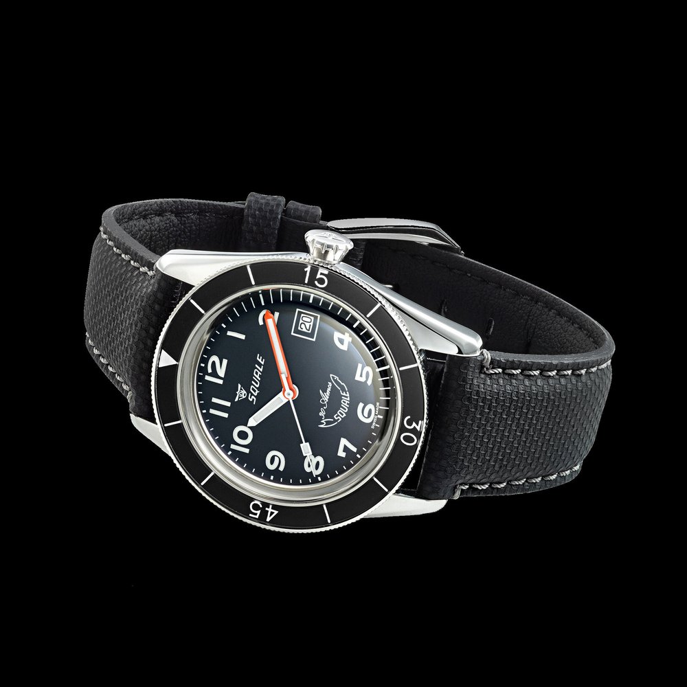 Squale Sub-39 GMT Black