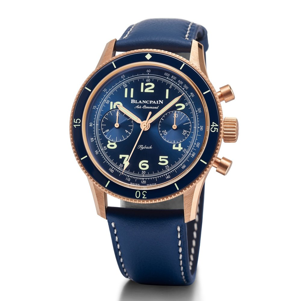 Blancpain Air Command Flyback Chronograph (Blue)