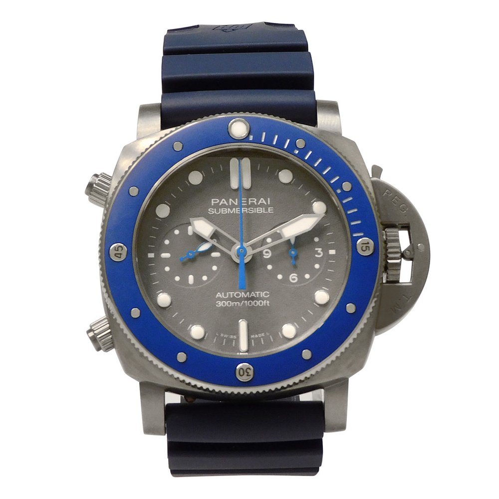 Panerai Submersible Chrono Guillaume Nery Edition ESteel