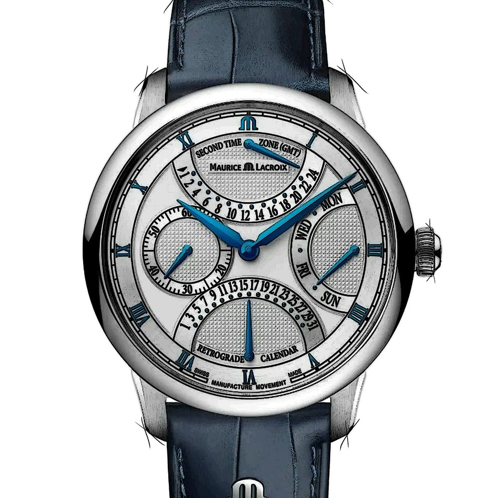 Maurice Lacroix Masterpiece Roue Carree Seconde